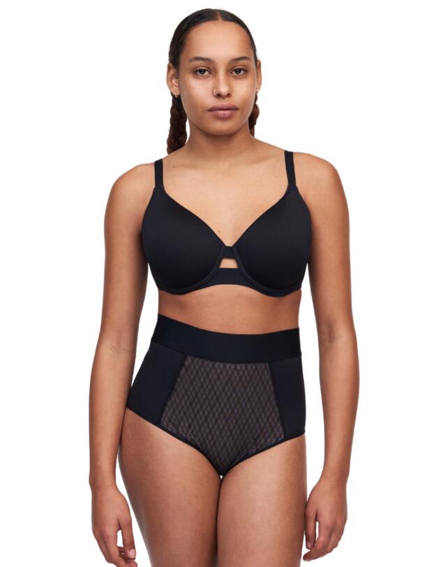 Chantelle Smooth Lines Spacer Bra Black/Beige