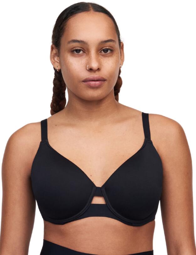 Chantelle Smooth Lines Spacer Bra Black/Beige