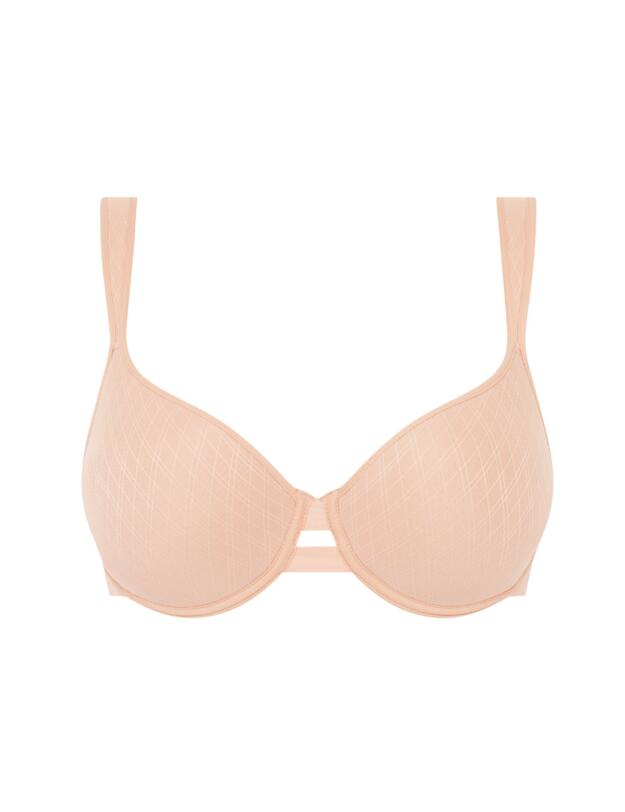 Chantelle Smooth Lines Memory Foam T-Shirt Bra Golden Beige