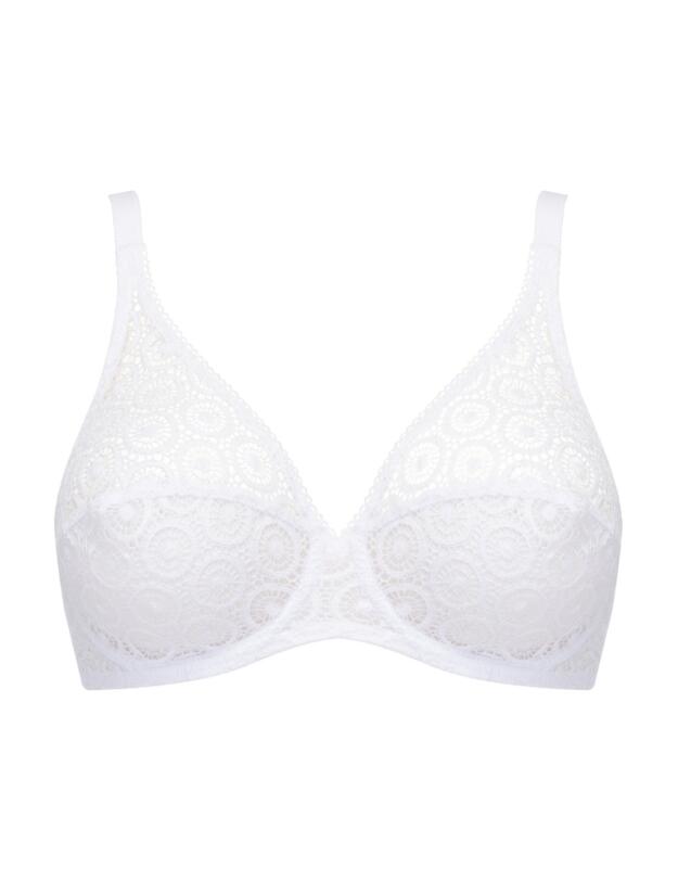 Chantelle Fete Full Coverage Underwired Bra White