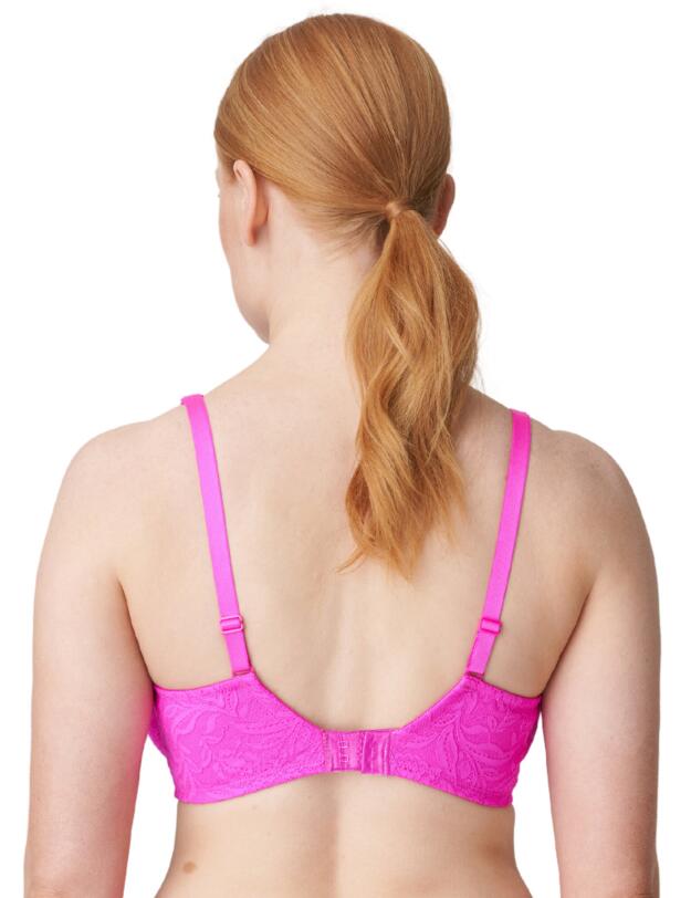 Prima Donna Palermo Deep Plunge Triangle Bra Cactus Flower
