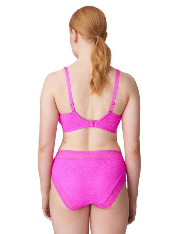 Prima Donna Palermo Deep Plunge Triangle Bra Cactus Flower