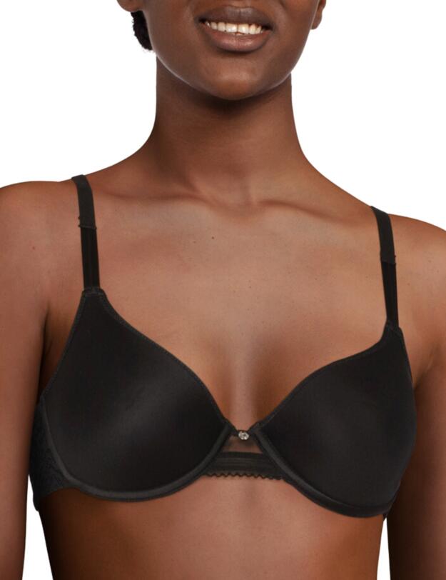 Chantelle Jolie Memory Foam T-shirt Bra Black 