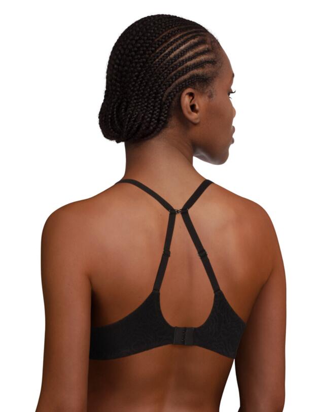 Chantelle Jolie Memory Foam T-shirt Bra Black 