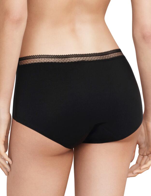 Chantelle Life Period Briefs Graphic High Waisted Brief Black 