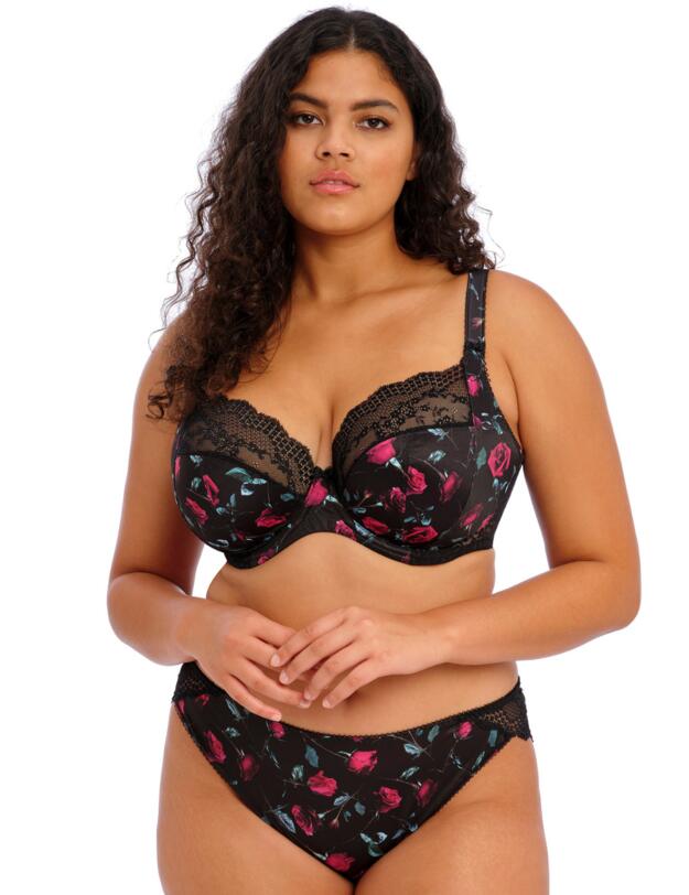 Elomi Lucie Brazilian Brief Rock N Rose 