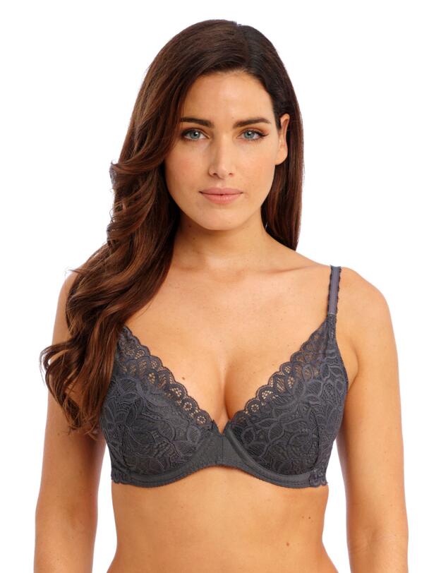 Wacoal Raffiné Underwired Plunge Bra Empirical Grey