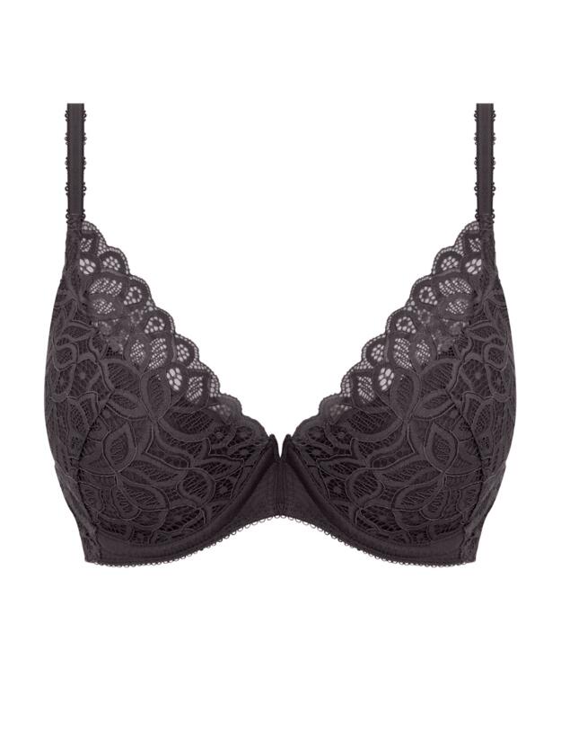 Wacoal Raffiné Underwired Plunge Bra Empirical Grey