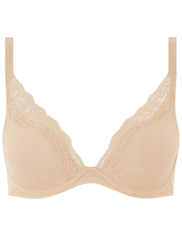 Passionata by Chantelle Brooklyn Plunge T-shirt bra Cappuccino