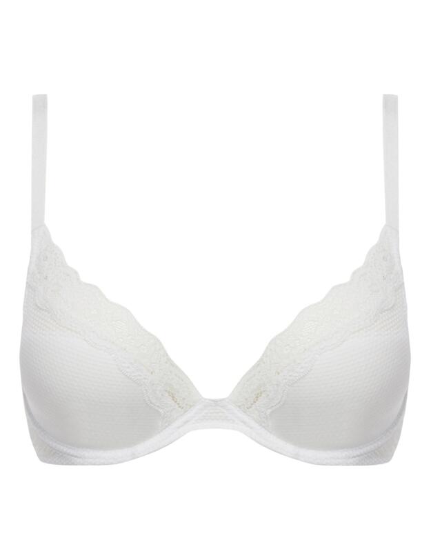 Passionata by Chantelle Brooklyn Plunge T-shirt bra White