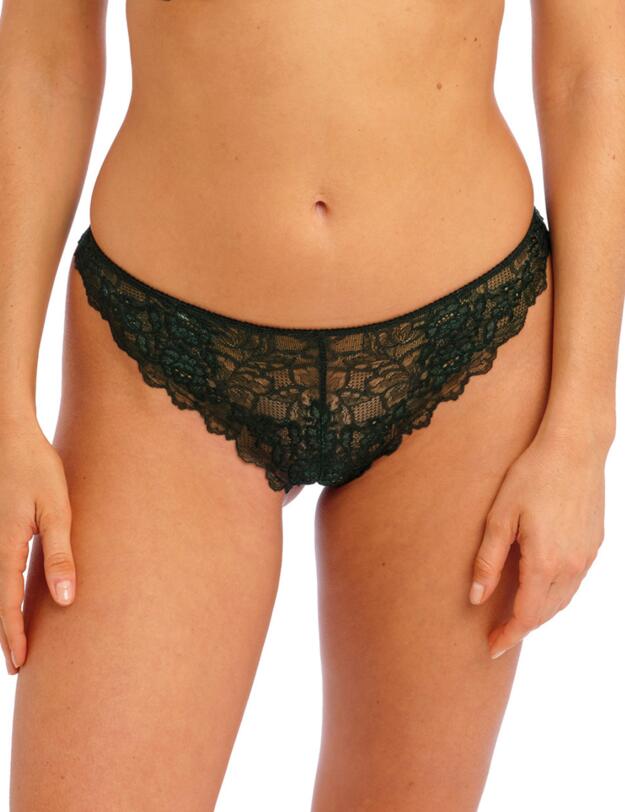 Wacoal Lace Perfection Tanga Brief Botanical Green