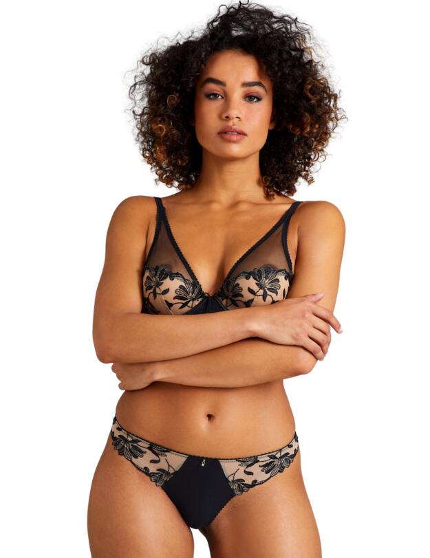 Aubade Lovessence Underwired Triangle Bra Noir