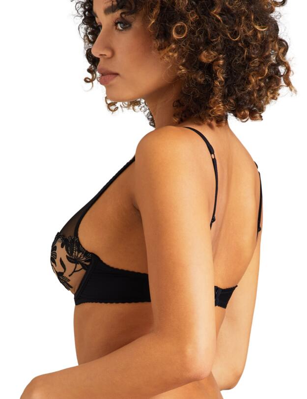 Aubade Lovessence Underwired Triangle Bra Noir