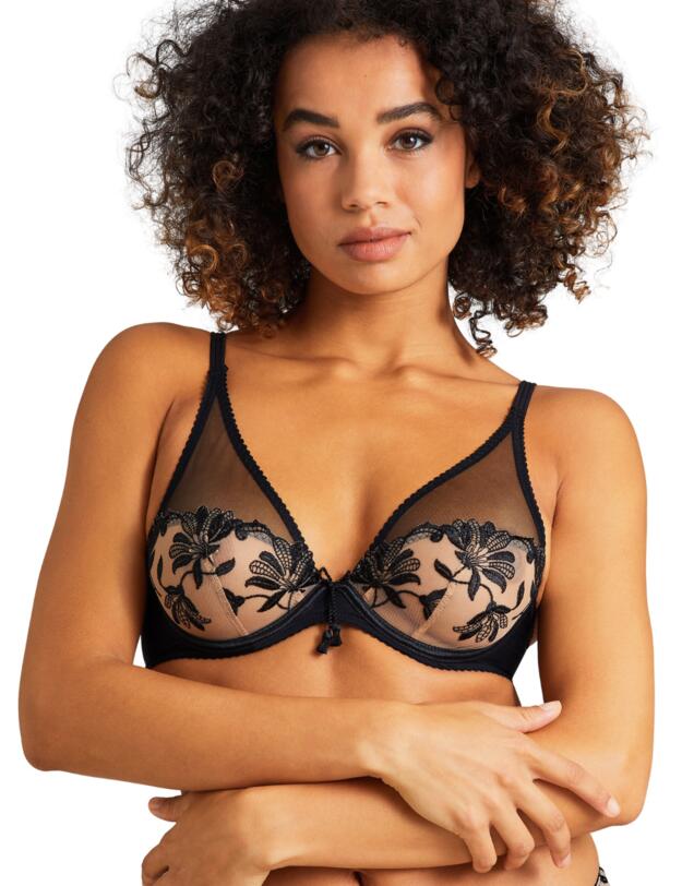 Aubade Lovessence Underwired Triangle Bra Noir