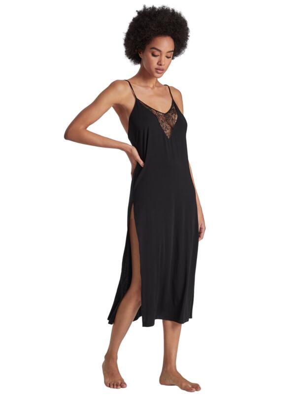 Aubade Lazy Days Long Nightie Noir 