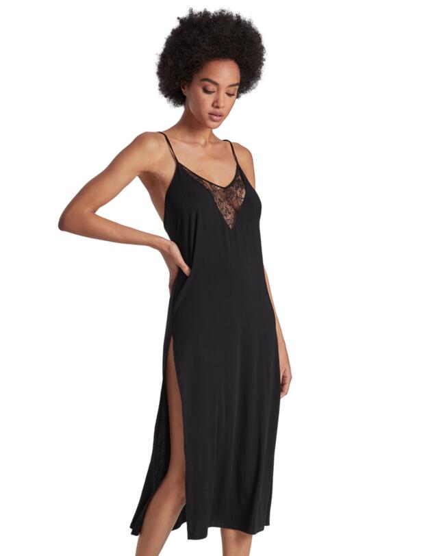 Aubade Lazy Days Long Nightie Noir 