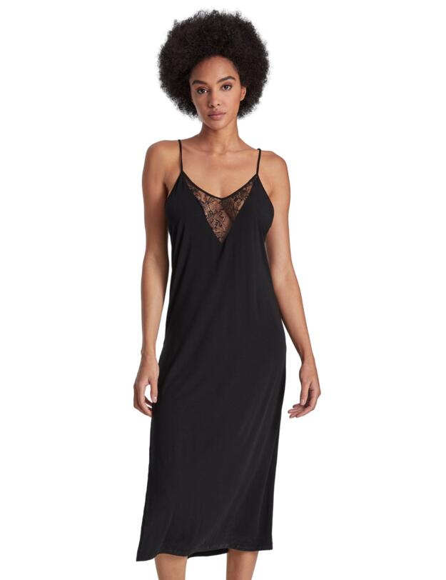 Aubade Lazy Days Long Nightie Noir 