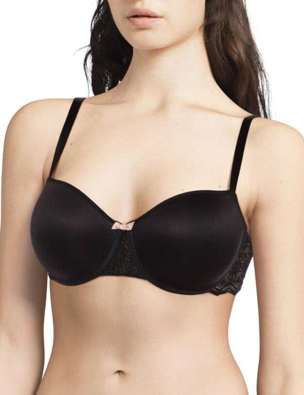 Passionata by Chantelle Georgia Memory Foam T-Shirt Bra Black