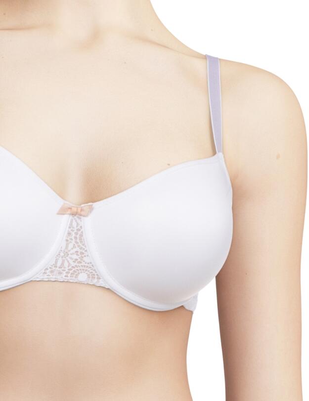 Passionata by Chantelle Georgia Memory Foam T-Shirt Bra White