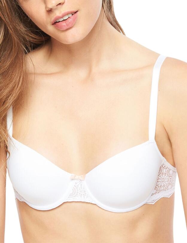 Passionata by Chantelle Georgia Memory Foam T-Shirt Bra White