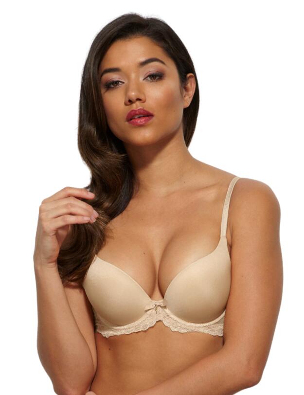 Gossard Superboost Lace Padded T-Shirt Bra Nude