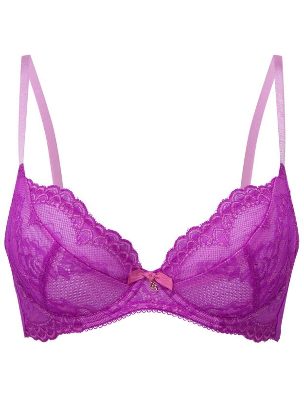 Gossard Superboost Lace Non-Padded Plunge Bra Orchid 