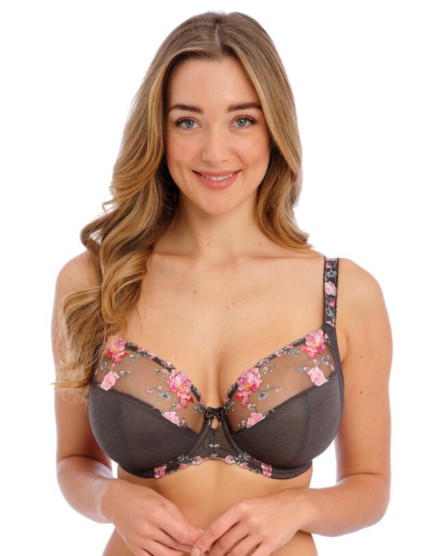Fantasie Adrienne Side Support Bra Charcoal Bloom