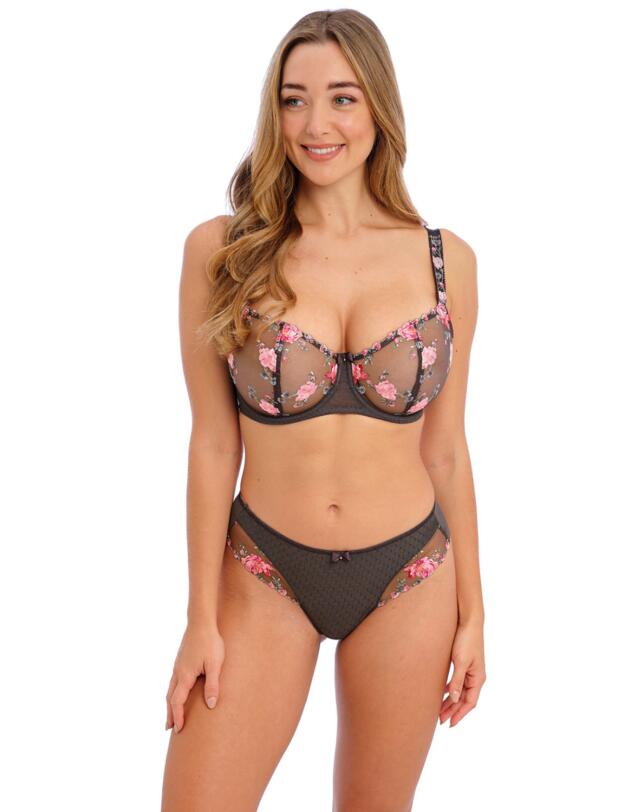 Fantasie Adrienne Balconette Bra Charcoal Bloom