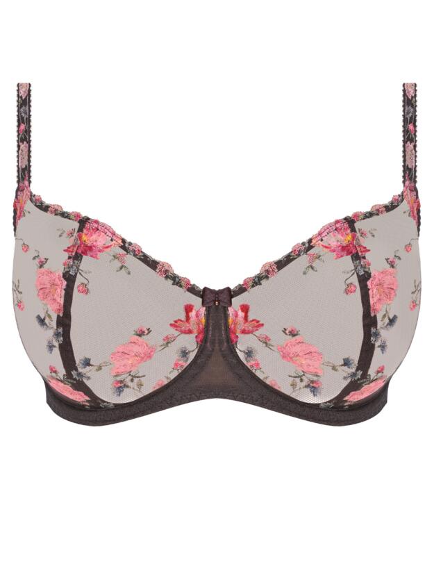 Fantasie Adrienne Balconette Bra Charcoal Bloom