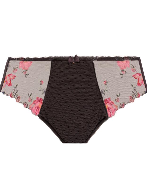 Fantasie Adrienne Brief Charcoal Bloom