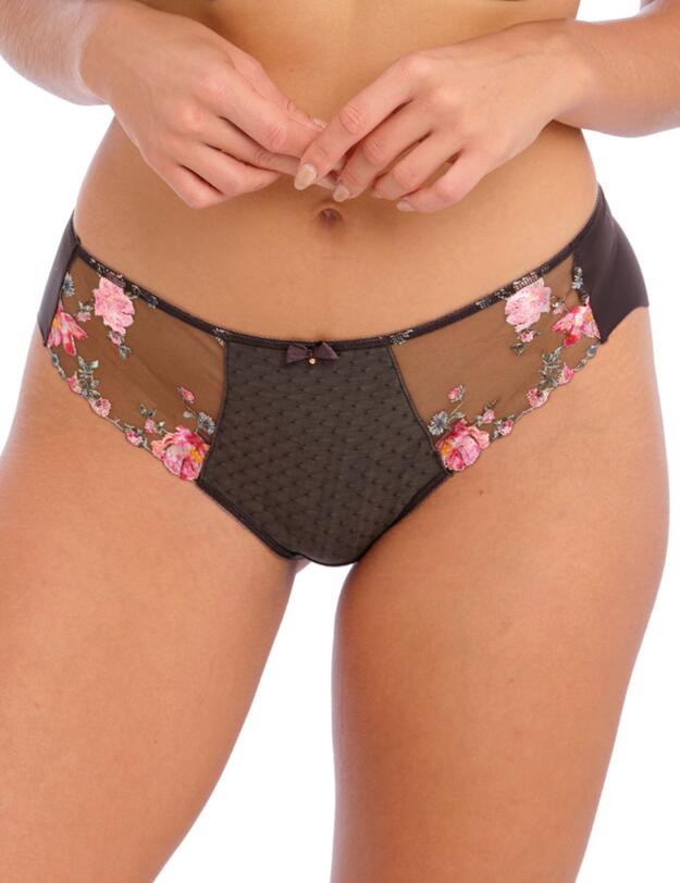 Fantasie Adrienne Brief Charcoal Bloom