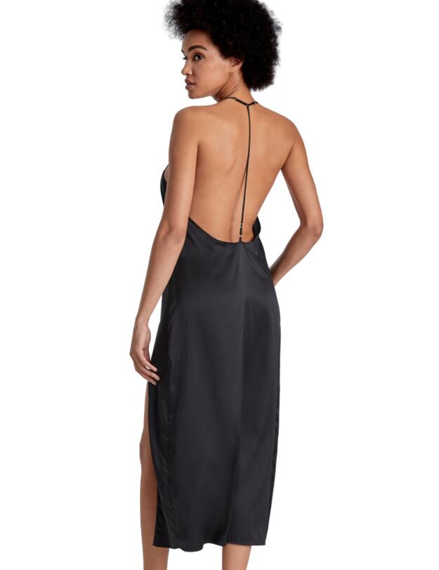  Aubade Silk Desire Long Nightie Noir