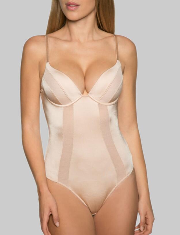 W00J2 Wonderbra Shaping Control Body - W00J2 Skin / Nude