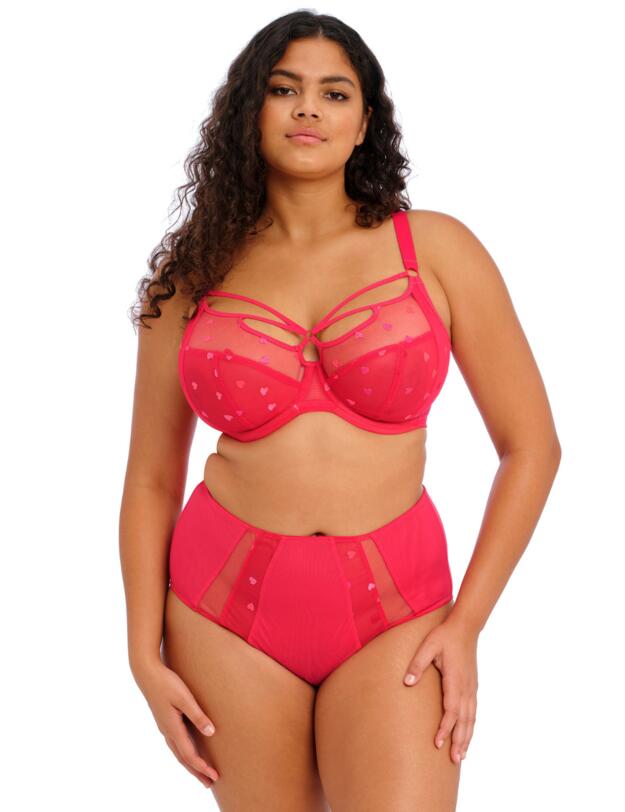 Elomi Sachi Full Brief Red Confetti