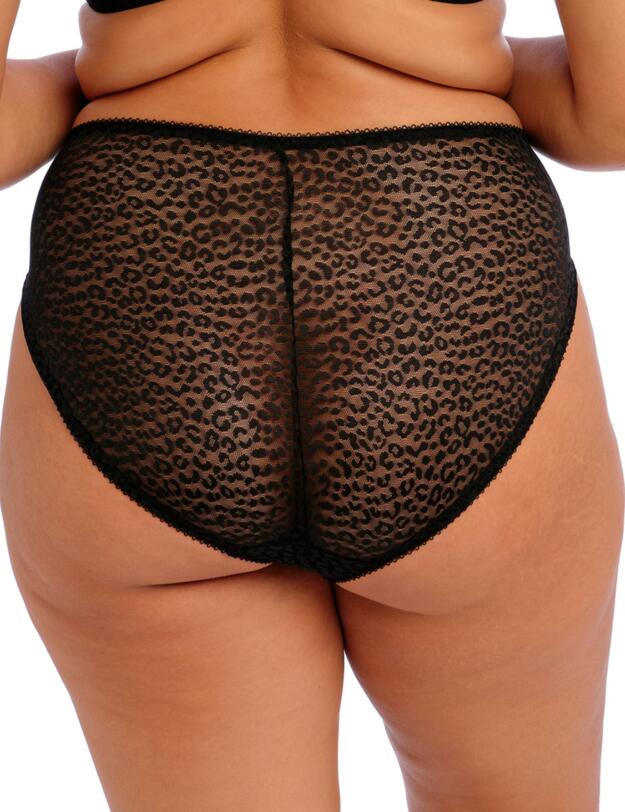 Elomi Lucie High Leg Brief Rock n Rose