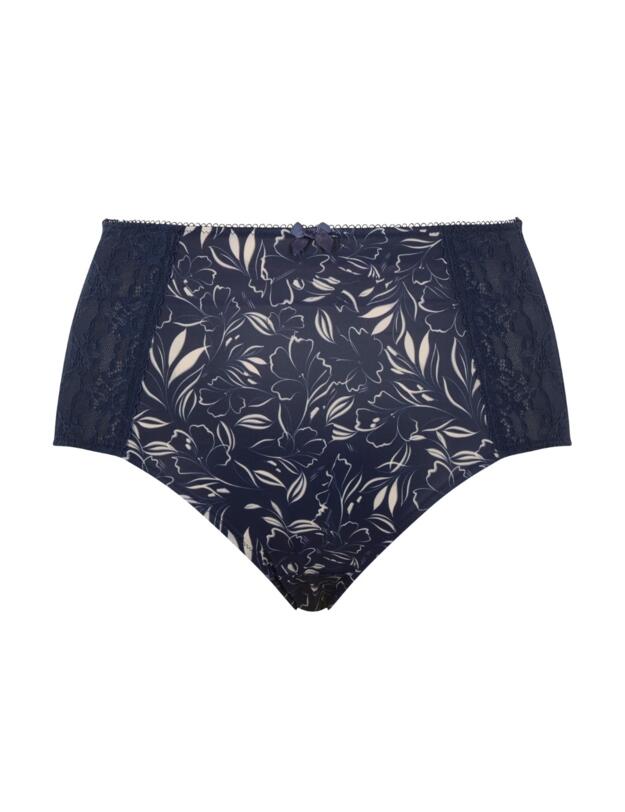Sculptresse by Panache Chi Chi High Waisted Brief Blue Meadow