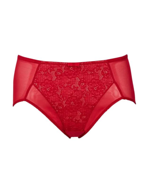 B523 Berlei Beauty Minimiser Deep Brief - B523 Passion Red