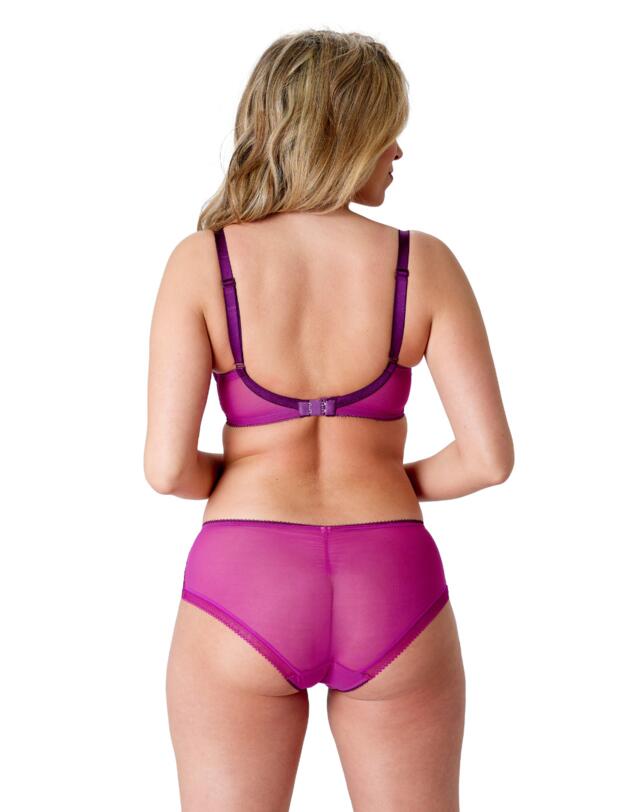 Gossard Swirl Balcony Bra Raspberry 