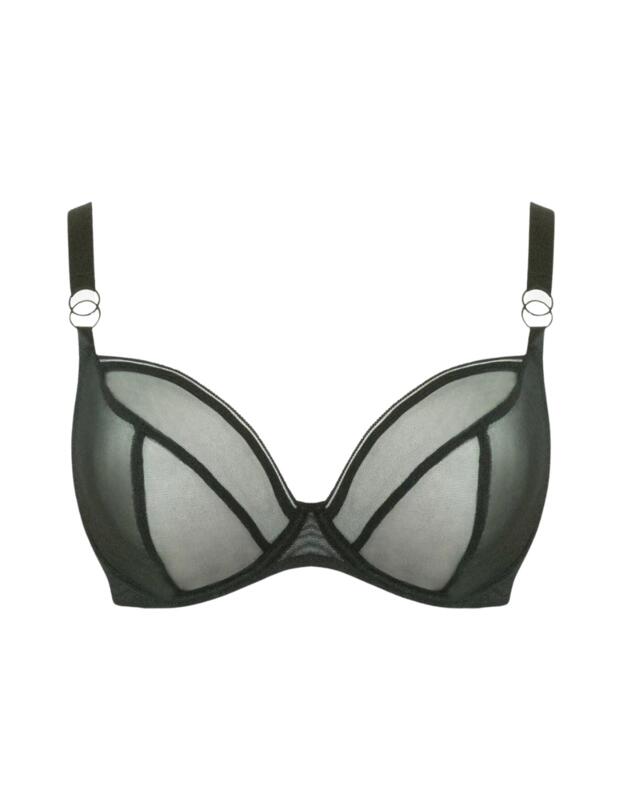 Curvy Kate Lifestyle Plunge Bra Black