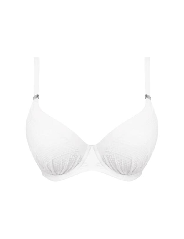 6353 Fantasie Ottawa Moulded Gathered Bikini Top - 6353 White
