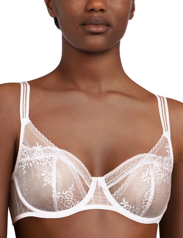 Passionata by Chantelle Maddie Half Cup Bra White