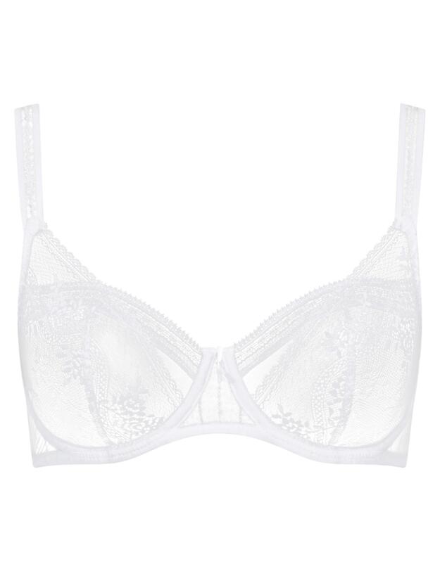 Passionata by Chantelle Maddie Half Cup Bra White