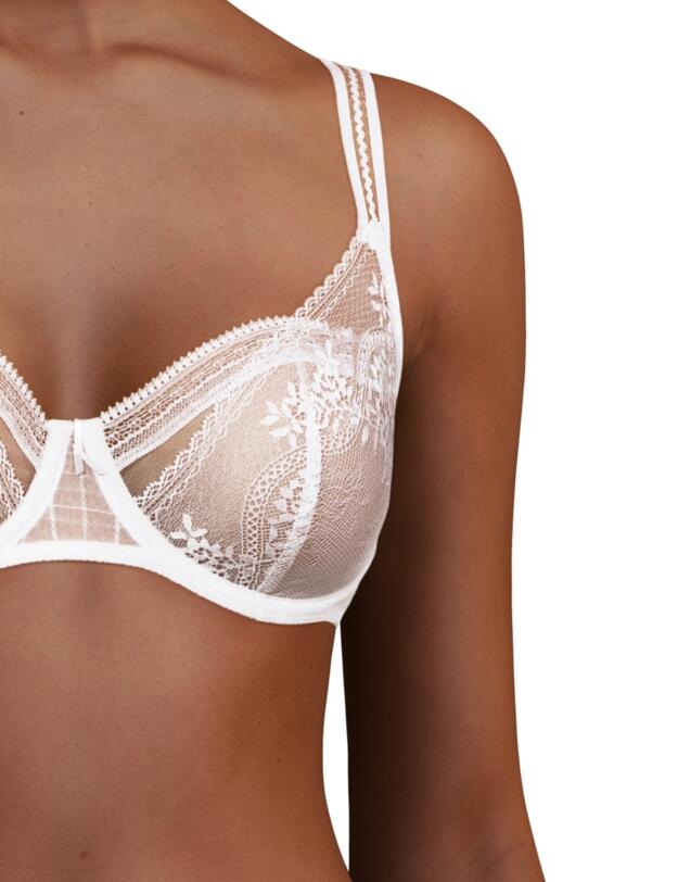Passionata by Chantelle Maddie Half Cup Bra White
