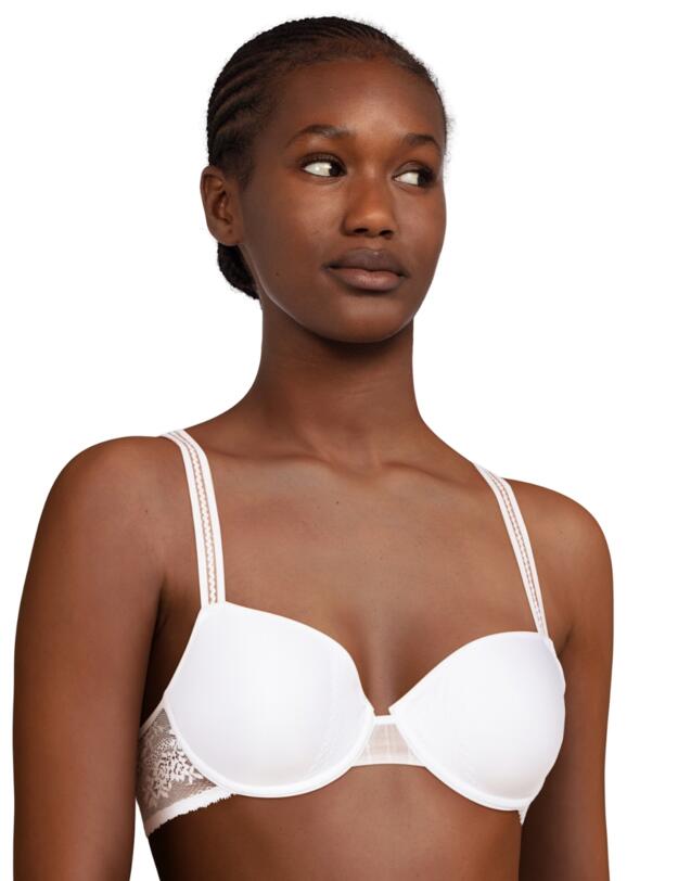 Passionata by Chantelle Maddie Memory Foam Half Cup T-Shirt Bra White