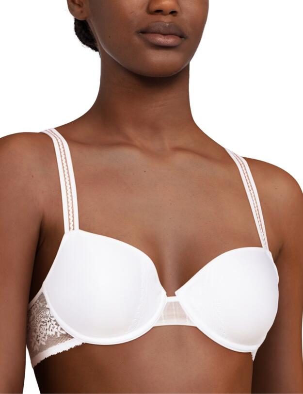 Passionata by Chantelle Maddie Memory Foam Half Cup T-Shirt Bra White