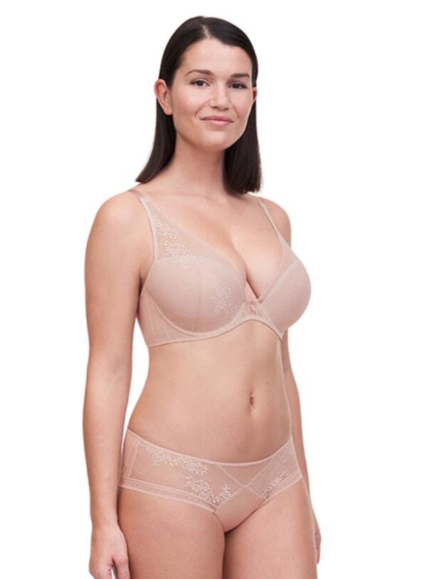 Passionata by Chantelle Maddie Plunge T-Shirt Bra Dusky Pink