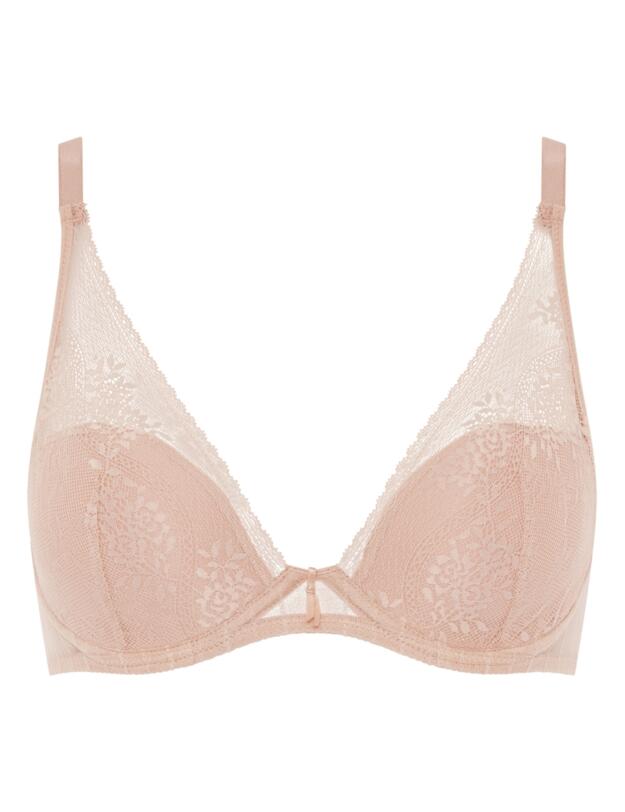 Passionata by Chantelle Maddie Plunge T-Shirt Bra Dusky Pink