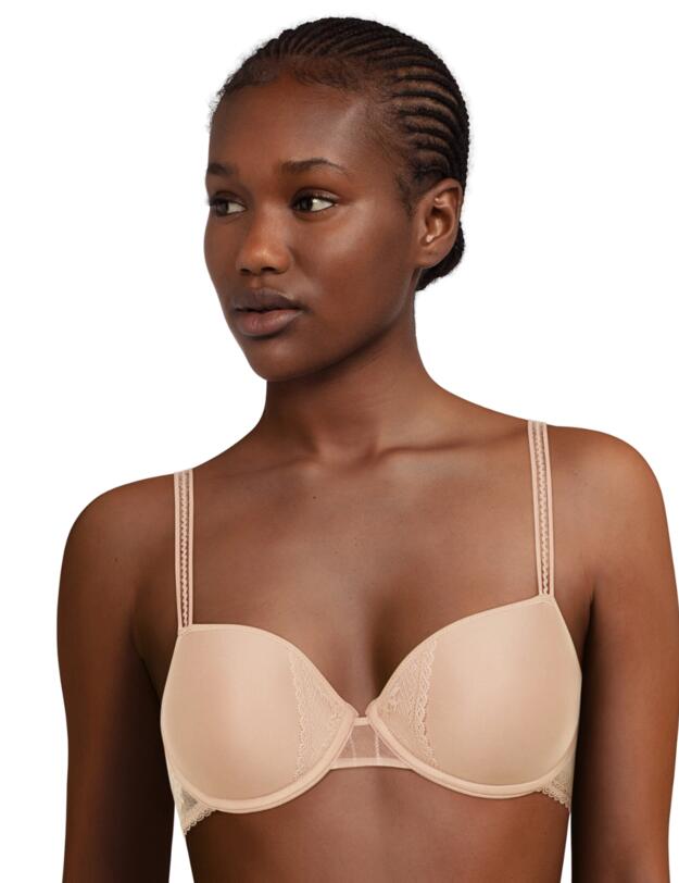 Passionata by Chantelle Maddie Memory Foam Half Cup T-Shirt Bra Dusky Pink