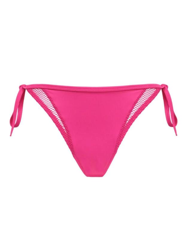Pour Moi Glamazon Tie Side Bikini Brief Hot Pink