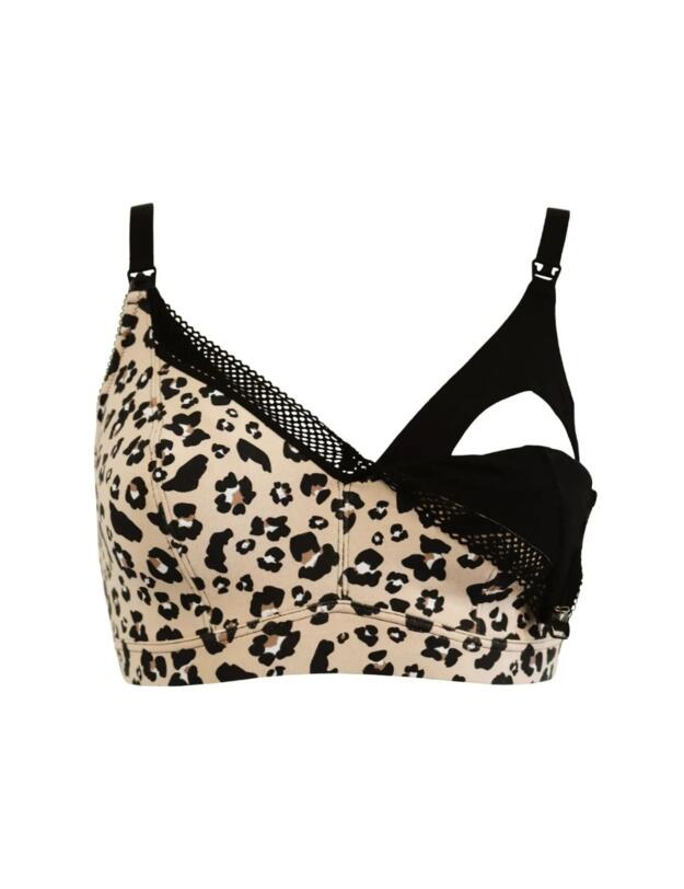 Pour Moi Love To Lounge Cotton Nursing Bra Animal